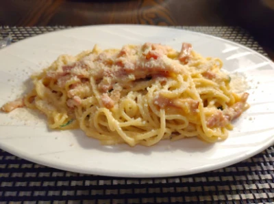 Fotka jedla Spaghetti Carbonara