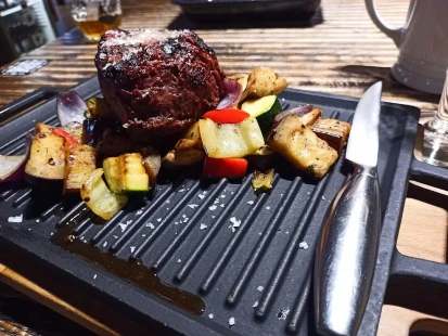 Fotka jedla Steak