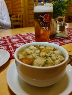 Fotka jedla Cesnaková polievka