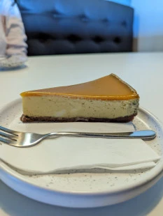 Fotka jedla Mango cheesecake
