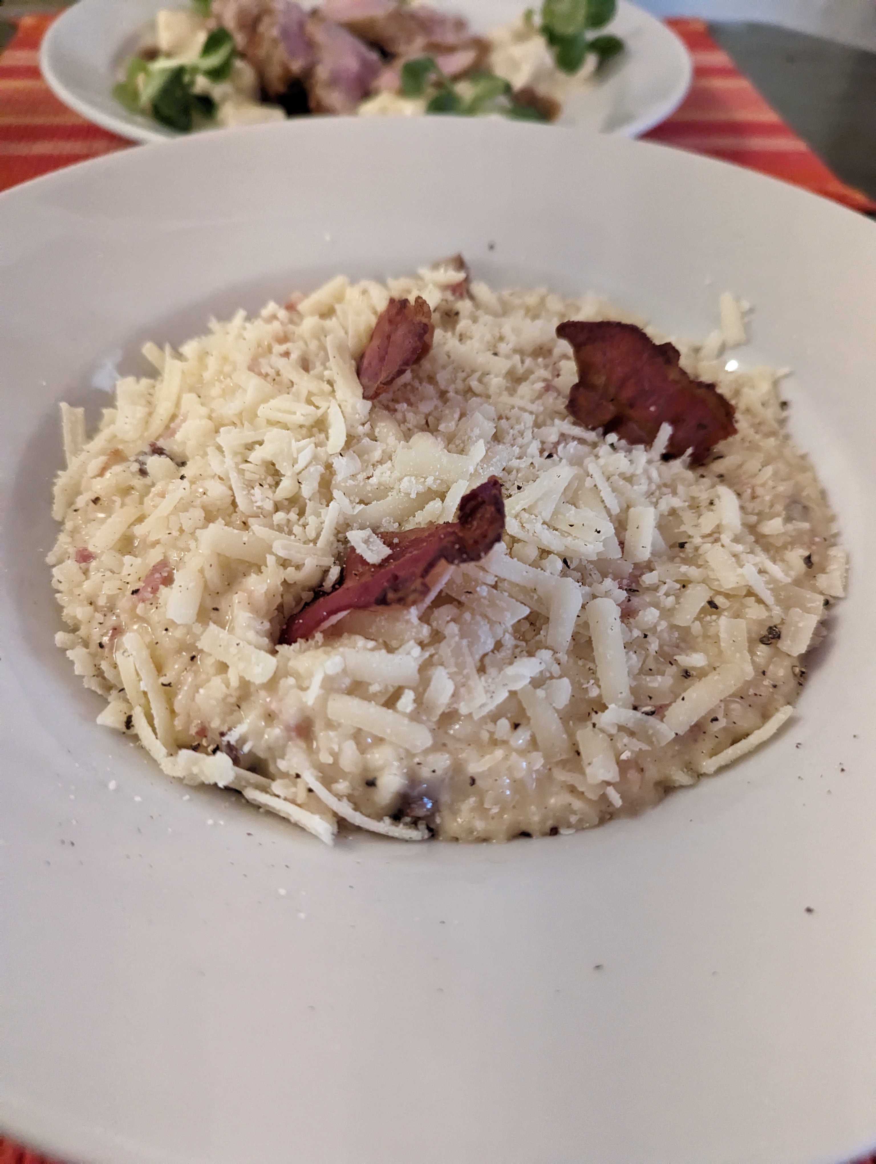 Rizoto carbonara