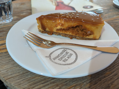Fotka jedla Cheesecake slaný karamel