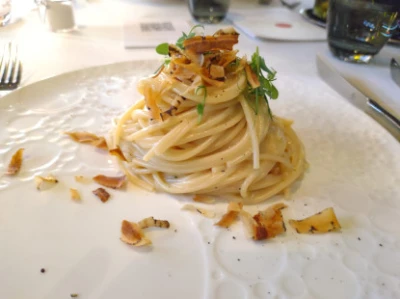 Fotka jedla Spaghetti Carbonara alla Massimo