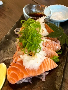 Fotografia jedla Sašimi