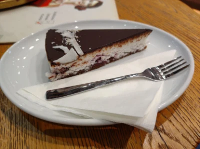 Fotografia jedla Kokosový raw cheesecake