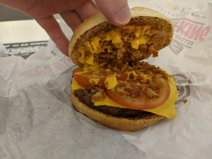 Fotka jedla Cheeseburger