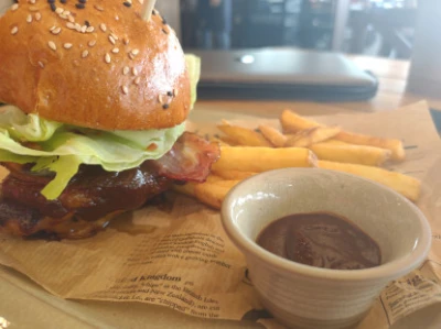 Fotografia jedla Double burger