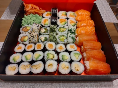Fotografia jedla Couple box Sushi