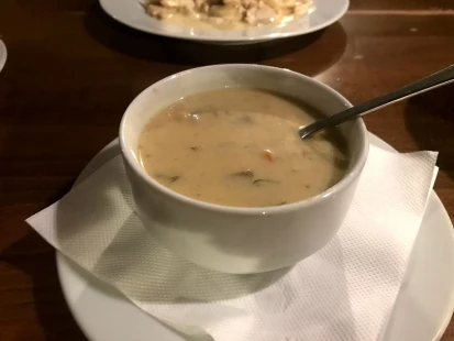 Fotka jedla Hustá mušľová polievka