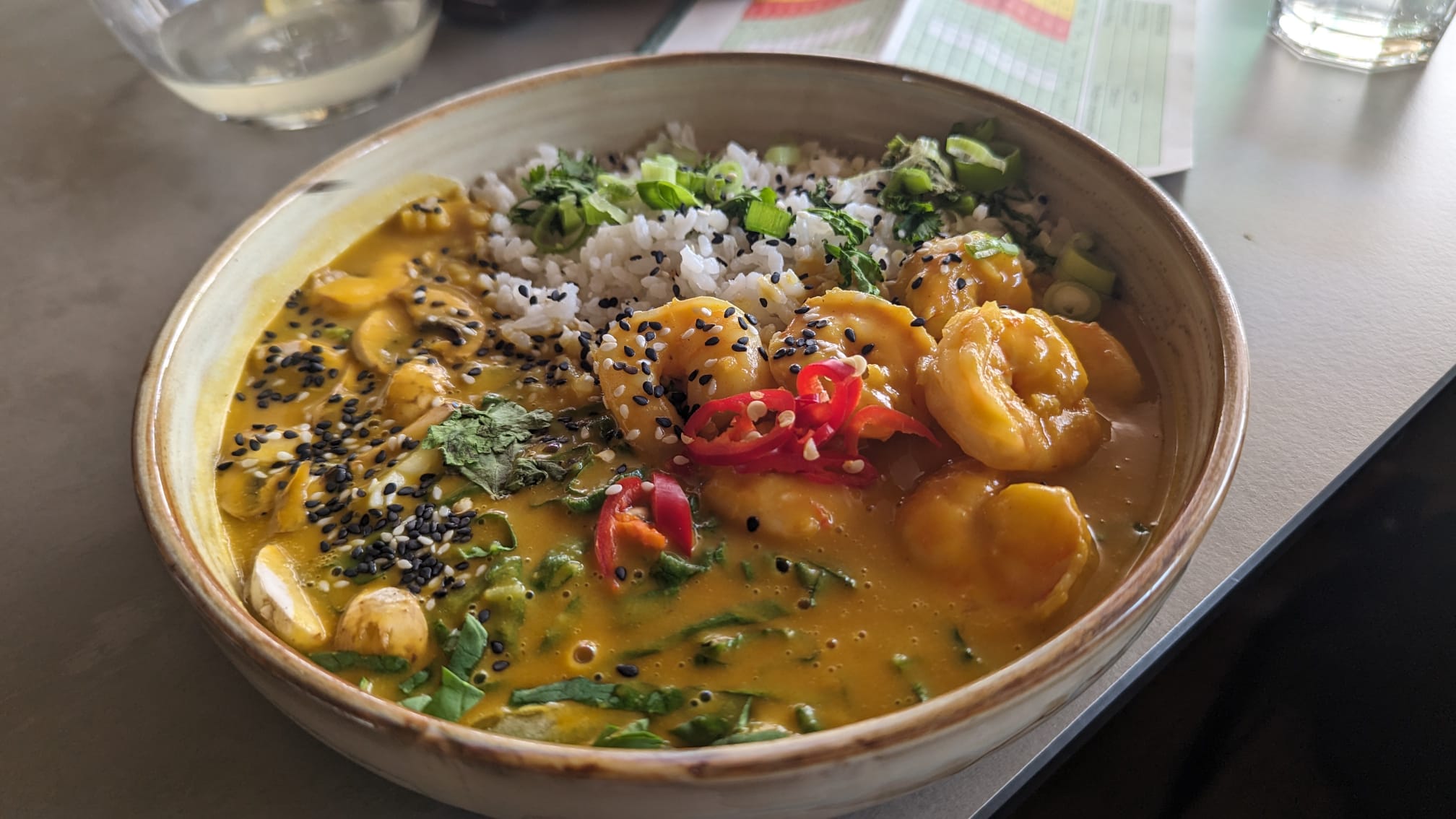 Thajske curry