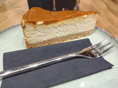 Fotka jedla Karamelový cheesecake