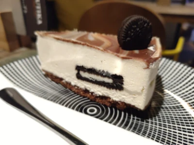 Fotka jedla Oreo cheesecake