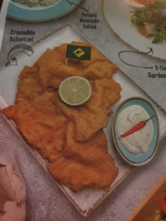 Fotografia jedla Vyprážaná ryba s hranolčekmi