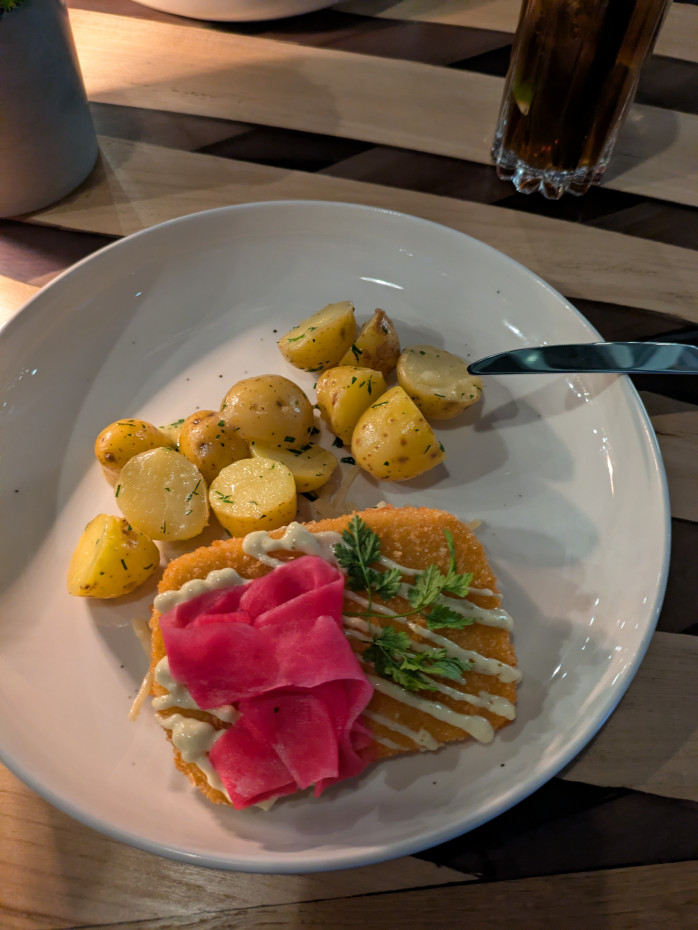 Fotka Vyprážaná kravská hrudka