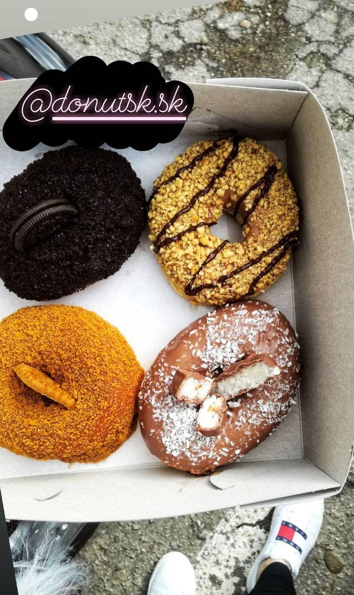 Sladké chutné donuty
