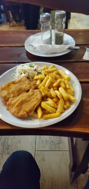 Fotka Rezeň s hranolčeky