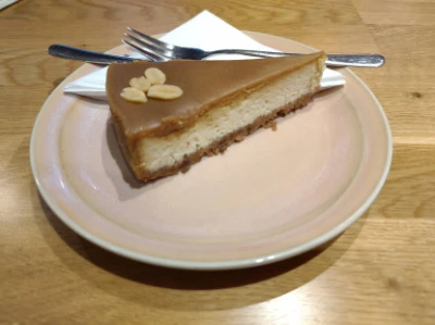 Fotografia jedla Gaštanový cheesecake