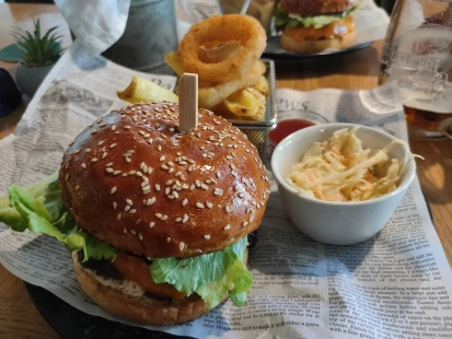 Fotka jedla Burger