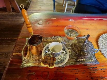 Fotografia jedla Turecká káva