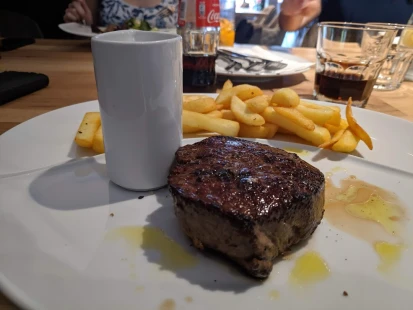 Fotka jedla Steak