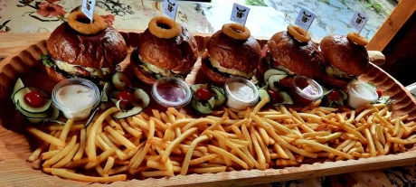 Fotografia jedla Hamburger