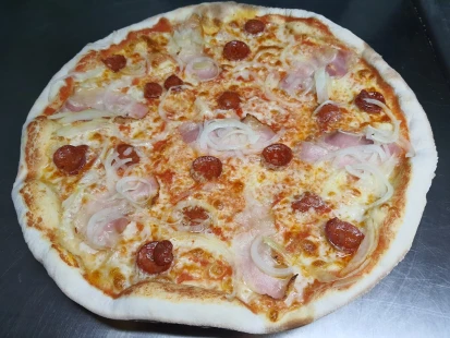 Fotografia jedla pizza