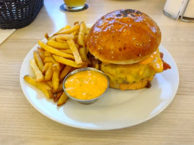 Fotografia jedla Premium burger