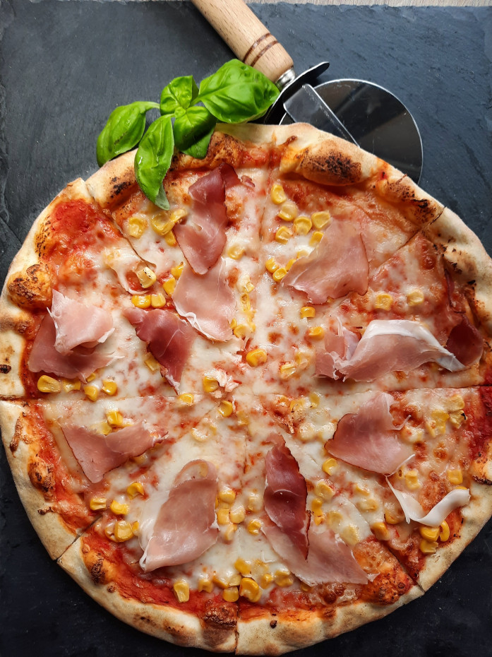Fotka Pizza Prosciutto