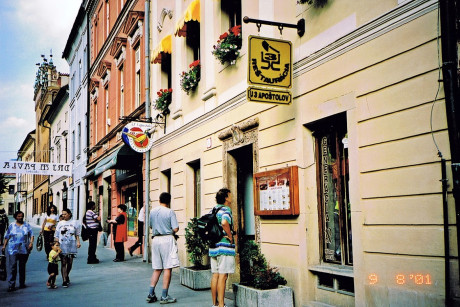 Fotografia reštaurácie Reštaurácia u 3 Apoštolov - Levoča