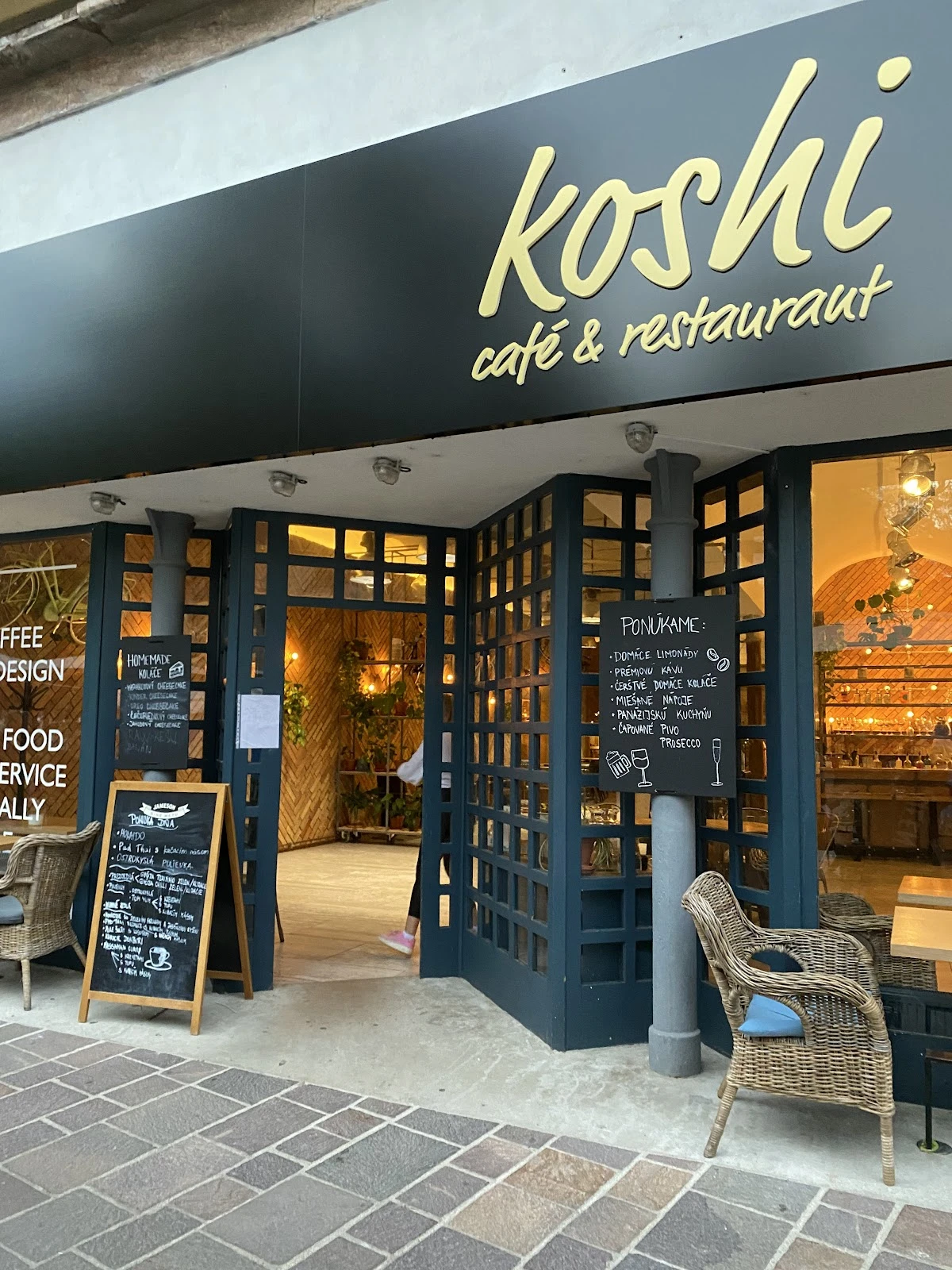 Koshi café and restaurant